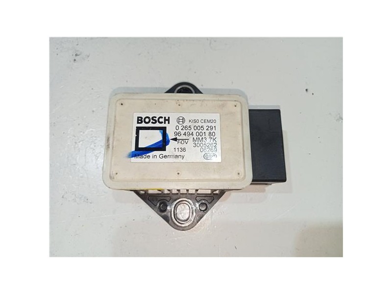 Recambio de sensor central estabilidad esp para citroën c4 berlina (06.2004) 2.0 16v referencia OEM IAM 0265005291  