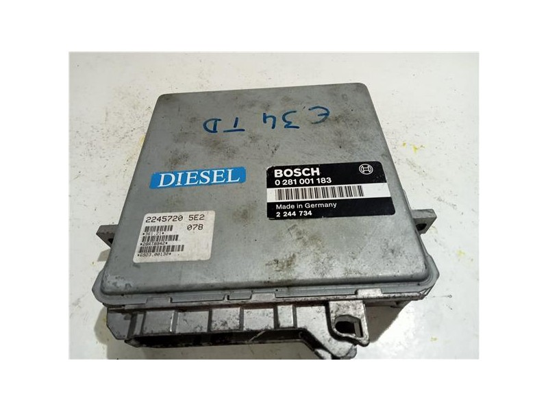 Recambio de centralita inyeccion para bmw serie 5 (e34)(1991) 2.5 525i [2,5 ltr. - 141 kw 24v] referencia OEM IAM 0281001183  