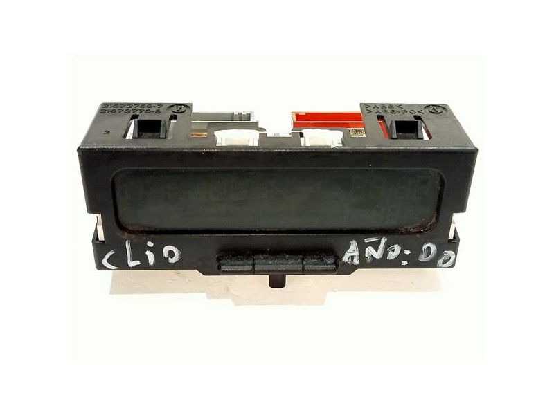 Recambio de pantalla navegador para renault clio ii fase i (b/cb0)(1998) 1.9 d (b/cb0e) referencia OEM IAM 216737697 8200028364A