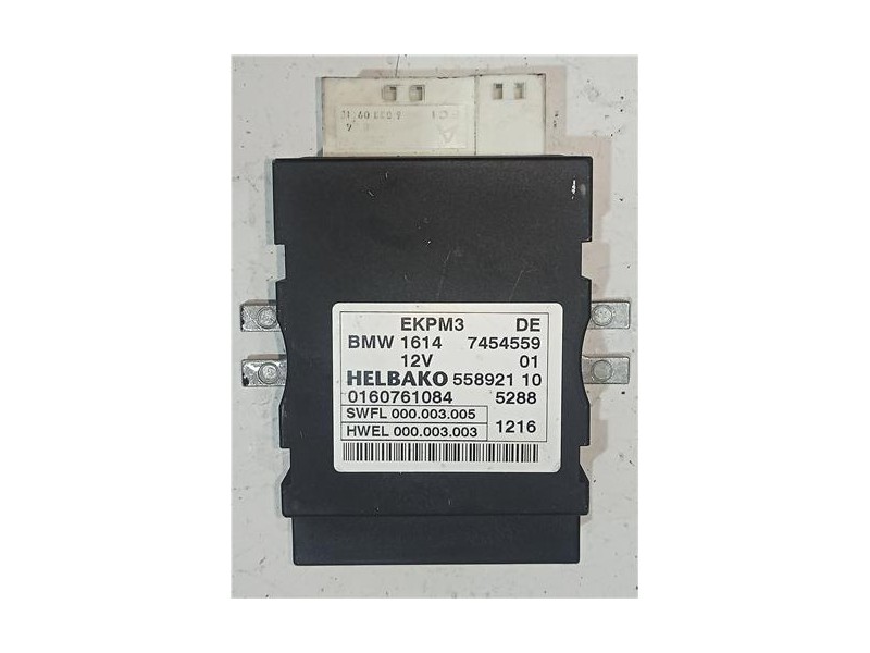 Recambio de centralita control bomba combustible para bmw serie 5 berlina (e60)(2003) 3.0 530d [3,0 ltr. - 160 kw turbodiesel ca