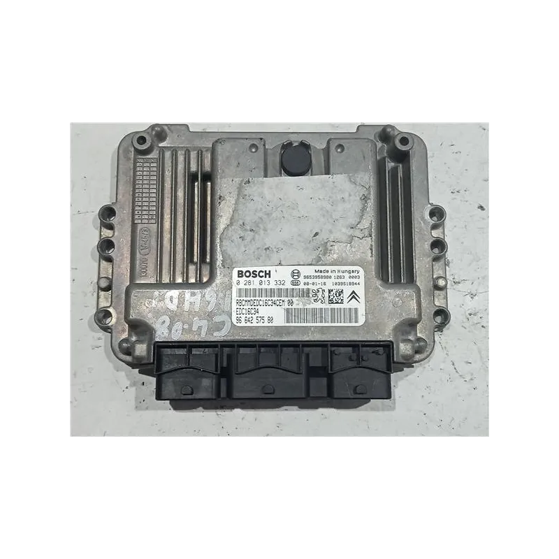 Recambio de centralita inyeccion para citroën c4 berlina (06.2004) 2.0 16v referencia OEM IAM 0281013332 EDC16C34  