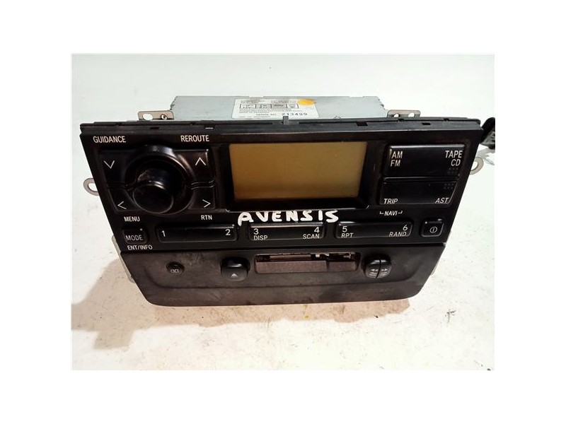 Recambio de radio cd para toyota avensis berlina (t25)(2003) 2.0 executive berlina (5-ptas.) [2,0 ltr. - 108 kw 16v cat] referen