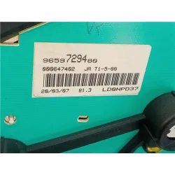Recambio de cuadro instrumentos para peugeot 206 (1998) 1.4 i referencia OEM IAM 9659729480  