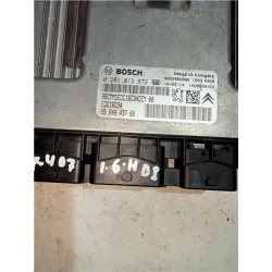 Recambio de centralita inyeccion para peugeot 407 hdi 135 referencia OEM IAM 0281013872 EDC16C34  