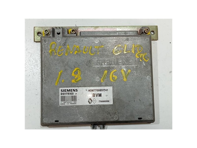 Recambio de centralita inyeccion para renault clio i fase iii (04.1996) 1.2 campus [1,2 ltr. - 43 kw] referencia OEM IAM S101715
