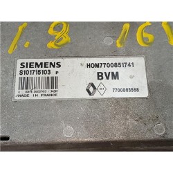 Recambio de centralita inyeccion para renault clio i fase iii (04.1996) 1.2 campus [1,2 ltr. - 43 kw] referencia OEM IAM S101715