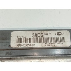 Recambio de centralita inyeccion para ford fiesta berlina (1996) 1.25 ghia [1,25 ltr. - 55 kw 16v cat] referencia OEM IAM 96FB12