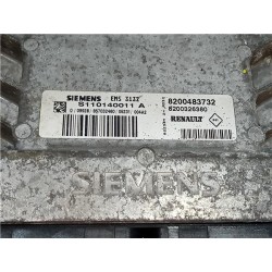 Recambio de centralita inyeccion para dacia logan 1 (2005) 1.4 básico [1,4 ltr. - 55 kw cat] referencia OEM IAM S110140011A EMS3
