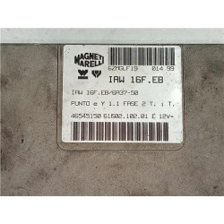 Recambio de centralita cierre para fiat i punto (176) berlina (1997) 1.1 55 sole [1,1 ltr. - 40 kw] referencia OEM IAM IAW16FEB 