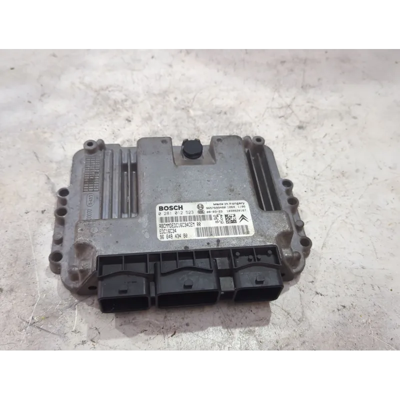 Recambio de centralita inyeccion para peugeot 207/207+ (wa_, wc_) 1.4 hdi referencia OEM IAM 0281012523. 9657699480  
