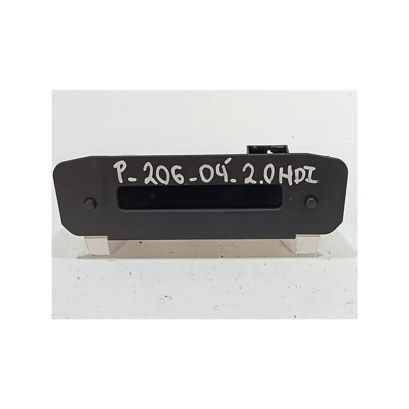 Recambio de pantalla para peugeot 206 (1998) 1.4 hdi eco 70 referencia OEM IAM 9647409777B00  
