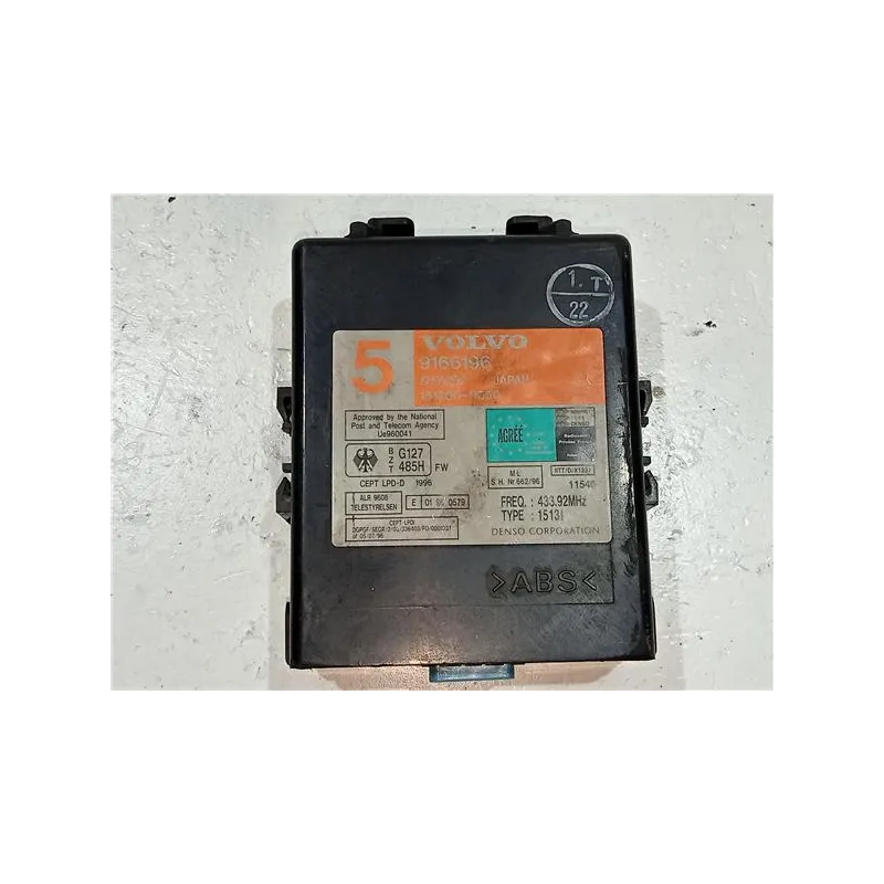 Recambio de modulo electronico para volvo s70 berlina (1996) 2.5 tdi referencia OEM IAM 1513008050  