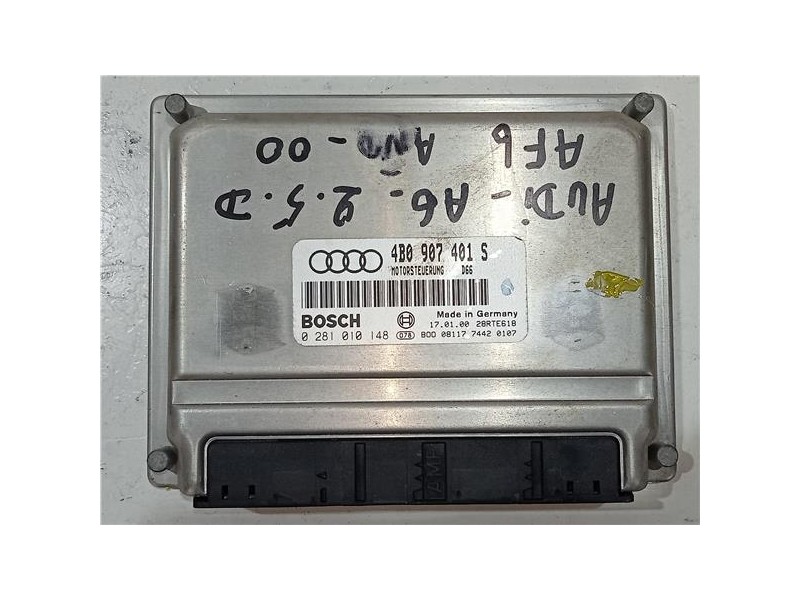 Recambio de centralita inyeccion para audi a6 berlina (4b2)(1997) 2.5 tdi [2,5 ltr. - 110 kw v6 24v tdi] referencia OEM IAM 4B09