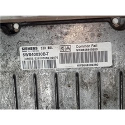 Recambio de centralita inyeccion para peugeot 307 (s1)(04.200106.2005) 1.6 xr clim plus [1,6 ltr. - 66 kw 16v hdi] referencia OE