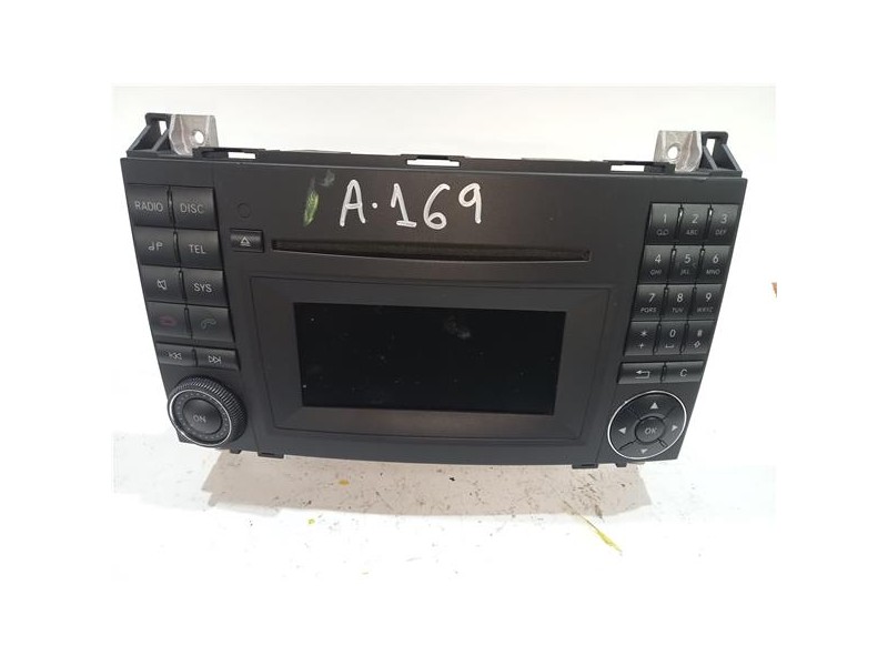 Recambio de radio cd para mercedes-benz clase a (bm 169)(06.2004) 2.0 a 180 cdi (169.007) [2,0 ltr. - 80 kw cdi cat] referencia 