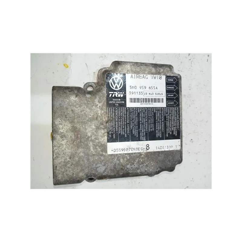 Recambio de centralita airbag para seat leon (1p1)(05.2005) tdi 16v referencia OEM IAM 5N0959655A  