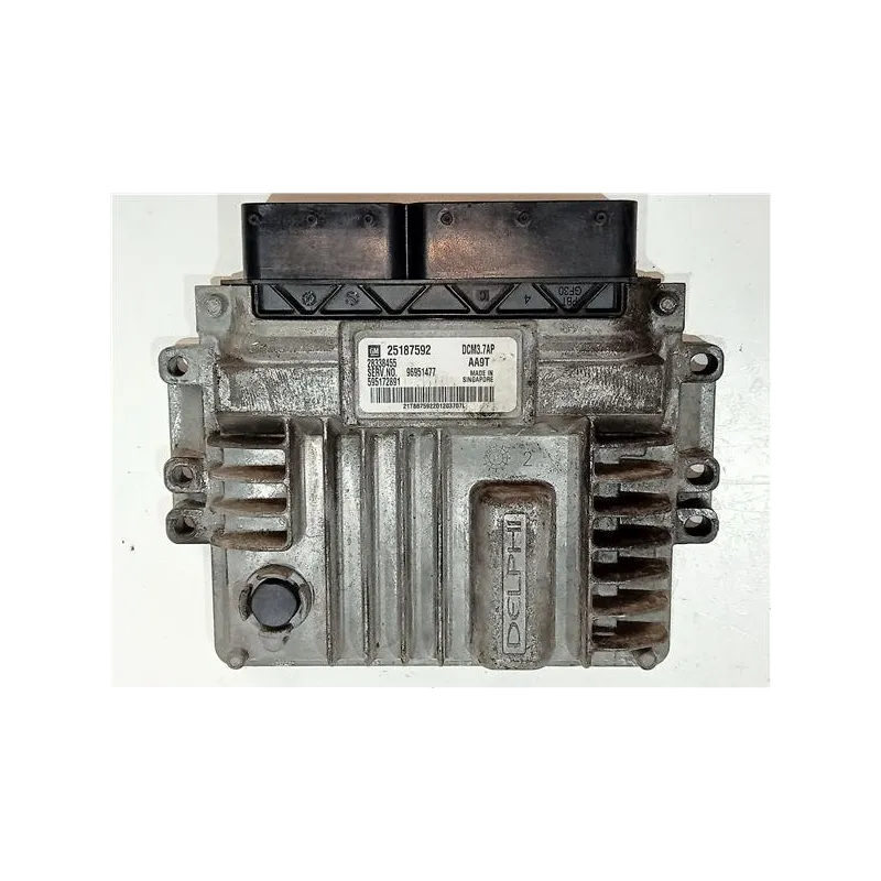 Recambio de centralita inyeccion para chevrolet cruze (2009) referencia OEM IAM 25187592  
