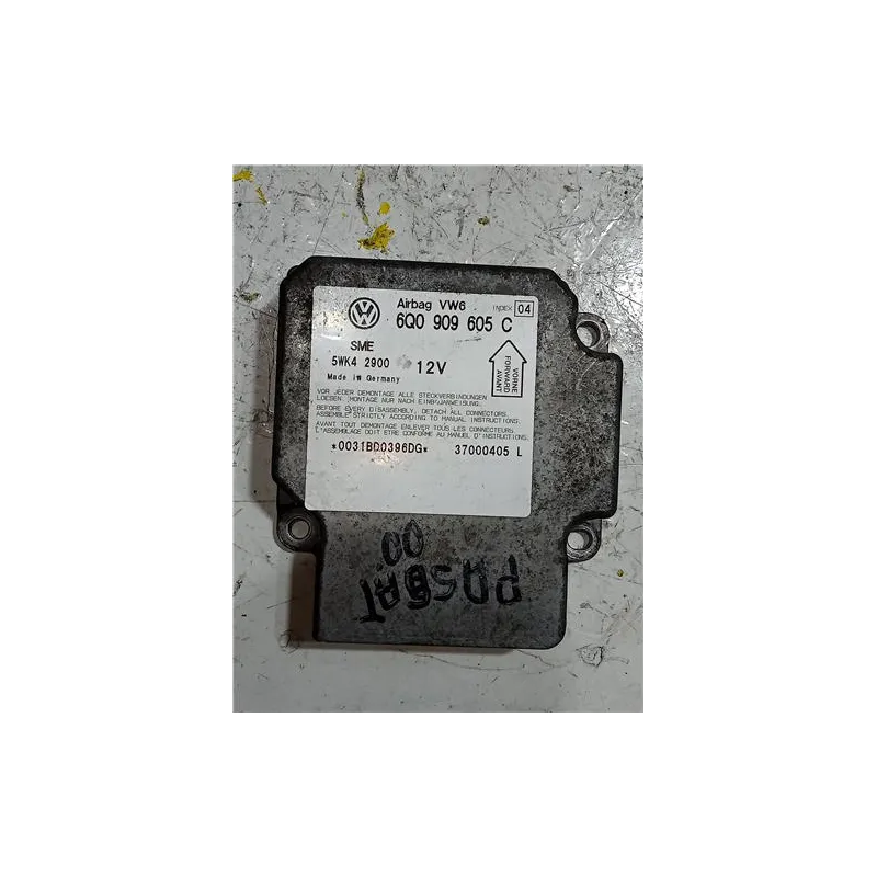 Recambio de centralita airbag para volkswagen passat berlina (3b3)(2000) 1.9 tdi referencia OEM IAM 6Q0909605C  