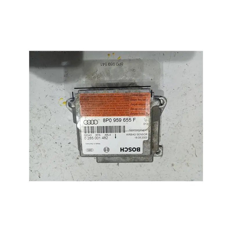 Recambio de centralita airbag para audi a3 (8p1)(05.2003) 2.0 tdi 16v referencia OEM IAM 8P0959655F  