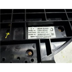 Recambio de mandos climatizador para nissan primera berlina (p12)(12.2001) 1.9 dci referencia OEM IAM 28395AV600  