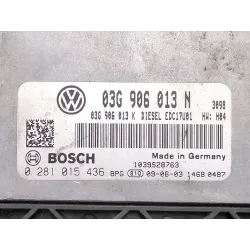 Recambio de centralita inyeccion para seat ibiza iv (6j5, 6p1) 1.9 tdi referencia OEM IAM 03G906013N 0281015436  