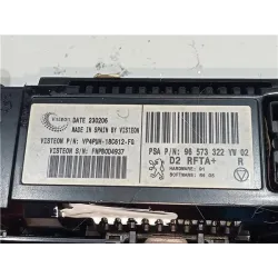 Recambio de mandos climatizador para peugeot 407 hdi 135 referencia OEM IAM VP4PUH18C612FG FNPB0D4937  