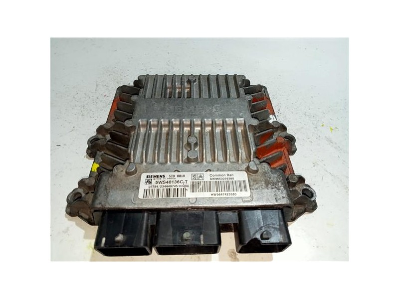 Recambio de centralita inyeccion para peugeot partner (s2)(2002) 1.6 combi plus [1,6 ltr. - 66 kw 16v hdi] referencia OEM IAM 5W