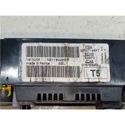 Recambio de mandos climatizador para peugeot 307 berlina (s2) x-line 16v hdi fap rhr referencia OEM IAM 96527144XT  