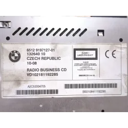 Recambio de sistema audio / radio cd para bmw x3 (e83) 2.0 sd referencia OEM IAM 6512919712701 VD1021  