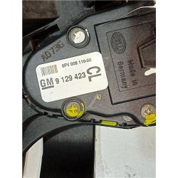 Recambio de potenciometro pedal gas para opel corsa c (2003) 1.3 cdti referencia OEM IAM 9129423CL  
