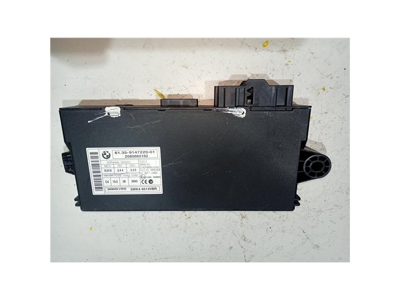 Recambio de centralita asientos para bmw serie 3 berlina (e90)(2004) 2.5 325i [2,5 ltr. - 160 kw 24v cat] referencia OEM IAM 613