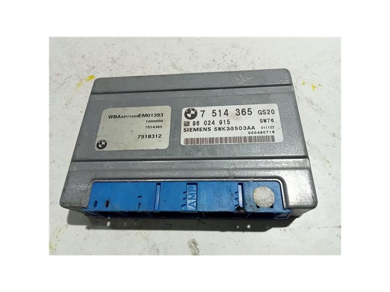 Recambio de centralita inyeccion para bmw serie 3 berlina (e46)(1998) 2.2 320i [2,2 ltr. - 125 kw 24v cat] referencia OEM IAM 75