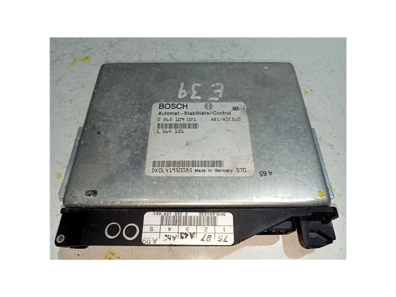 Recambio de centralita abs para bmw serie 5 berlina (e39)(1995) 2.5 525tds [2,5 ltr. - 105 kw turbodiesel cat] referencia OEM IA