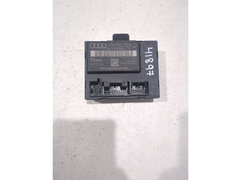 Recambio de modulo electronico para audi a6 berlina (4f2)(2004) 3.0 tdi quattro (165kw) [3,0 ltr. - 165 kw v6 24v tdi] referenci