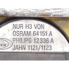 Recambio de faro antiniebla izquierdo para honda accord v (cc7, cd) 2.0 i s referencia OEM IAM 12336A  