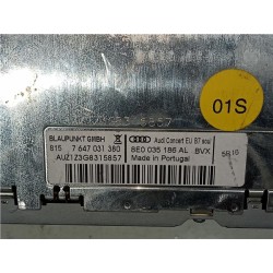 Recambio de radio cd para audi a4 berlina (8e)(2004) 2.0 tdi 16v (103kw) [2,0 ltr. - 103 kw tdi] referencia OEM IAM 8E0035186AL 