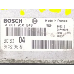 Recambio de centralita inyeccion para citroën xsara (n1) 2.0 hdi 90 referencia OEM IAM 0281010249 0052007  